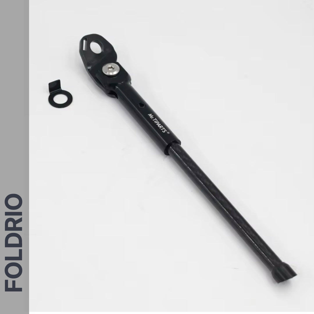 No keywords were provided, so the original description for the FOLDRIO Brompton Kickstand – Carbon Fibre, P and T Line cannot be updated to include them.
